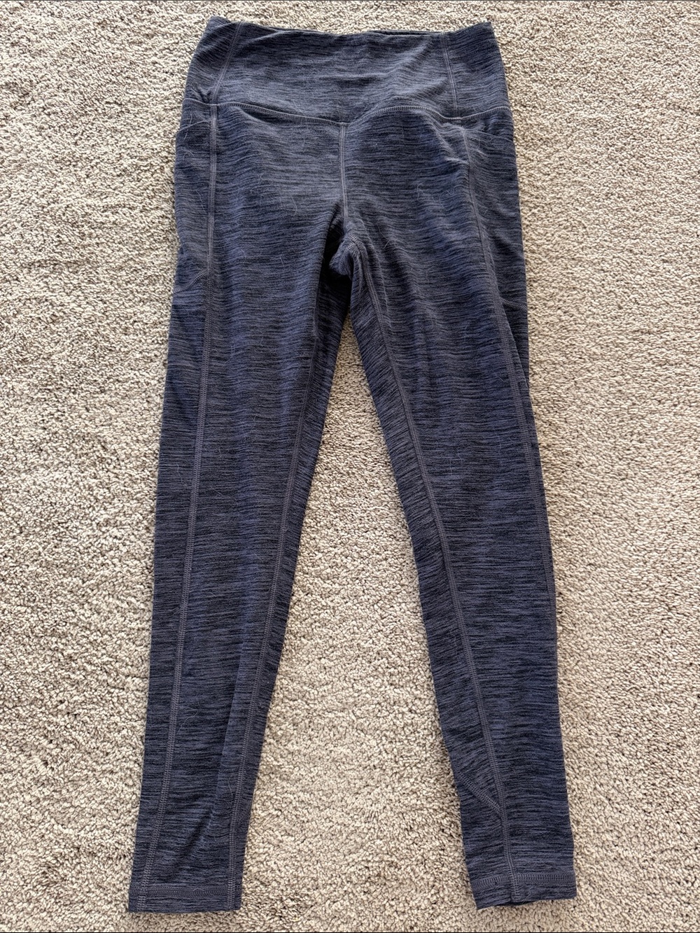 Victoria's Secret Charcoal Seam Detail Leggings with pockets